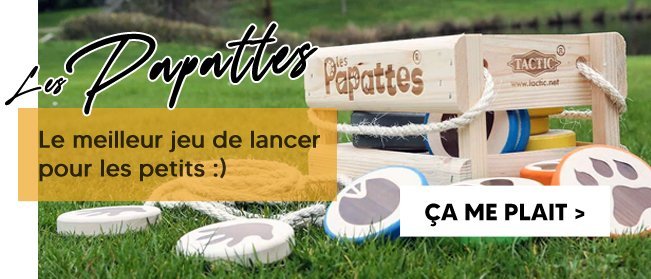 Les papattes jeu de palet enfant